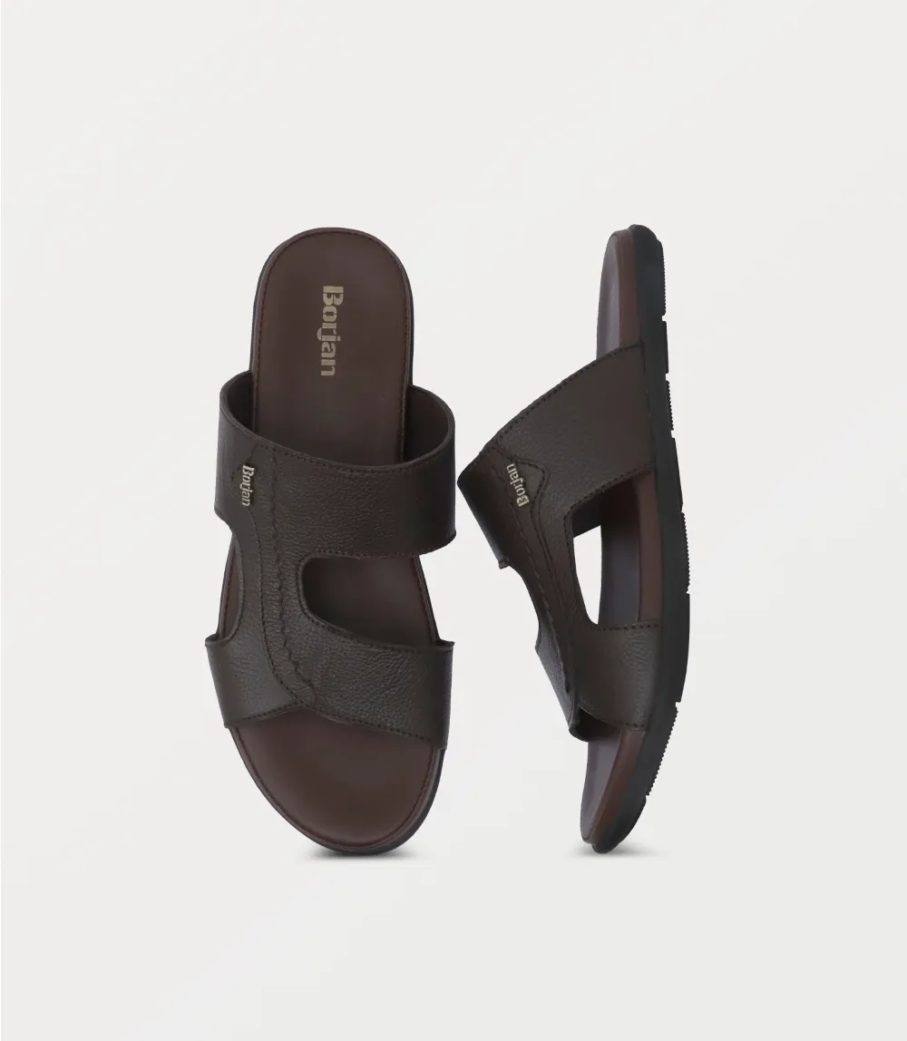 BM6937-ESPRESSO-Men Slipper