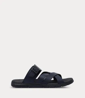 BM6966-NAVY BLUE-Men Slipper