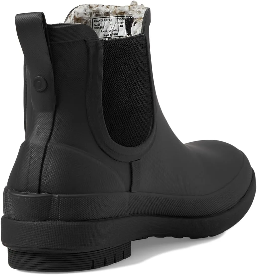BOGS Women's Amanda Plush Ii Chelsea Boot