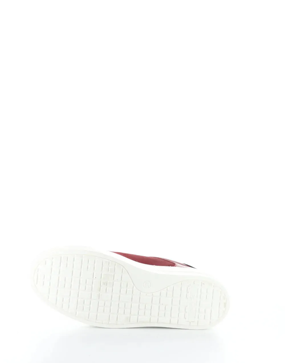 BOS & CO MAUDE SANGRIA SUEDE PLATFORM SNEAKER