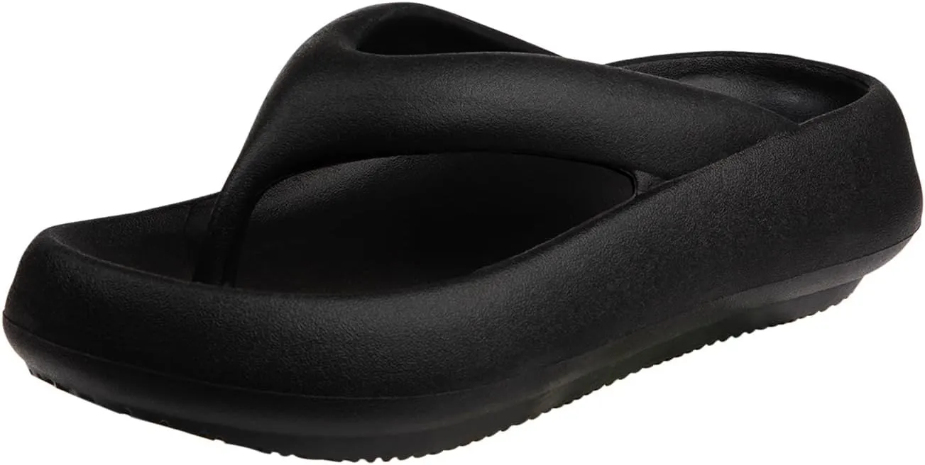Brash Womens Chillax Pillow Thong Sandal