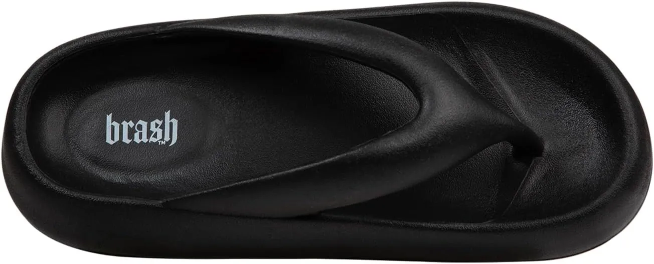 Brash Womens Chillax Pillow Thong Sandal