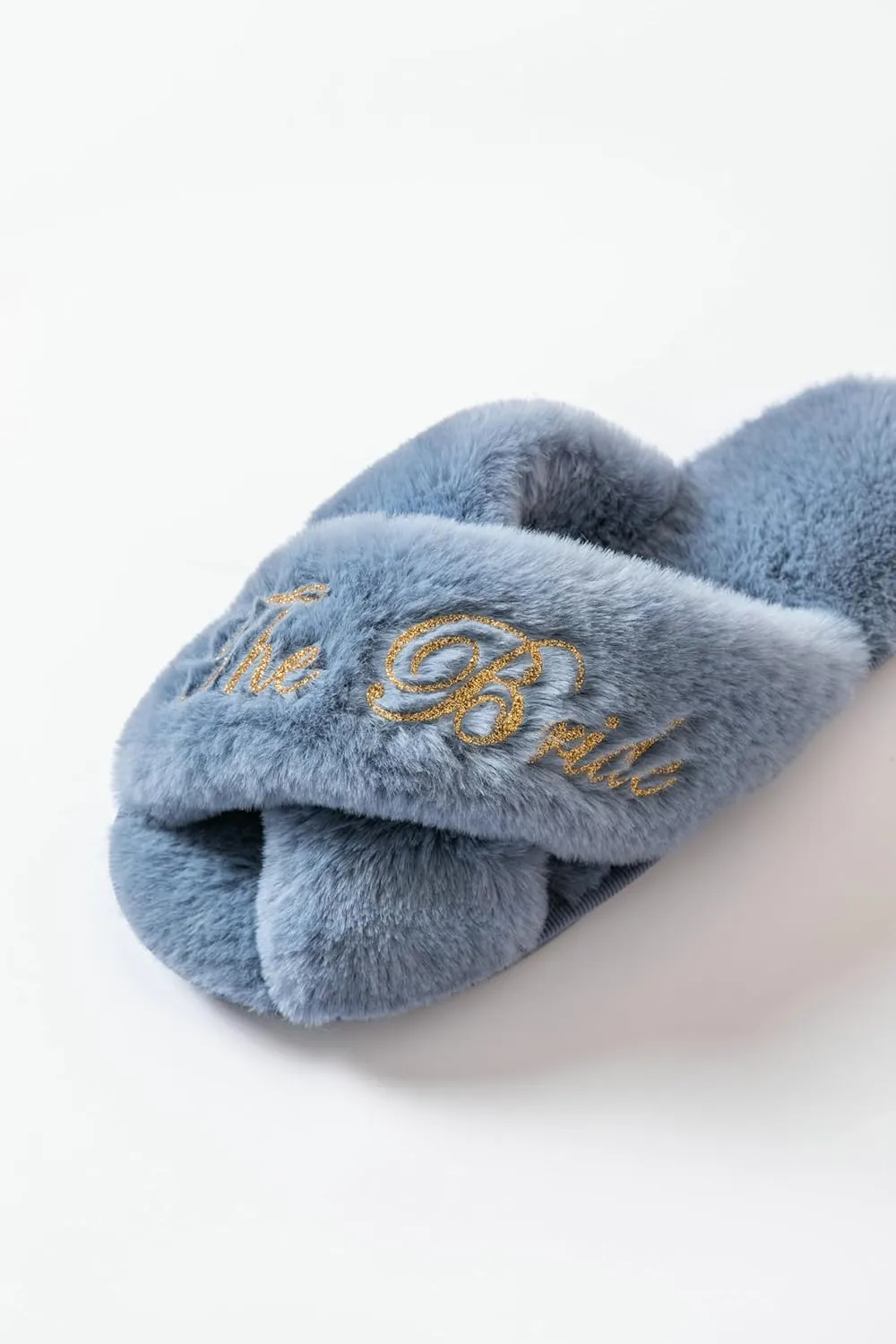 Bridal Slipper - Bridesmaid & Bachelorette Gifts - Forest Green - Bridal Shower