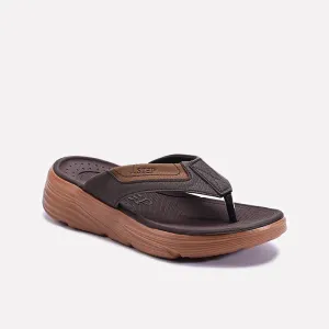 Brown Soft Flip Flops 0151093