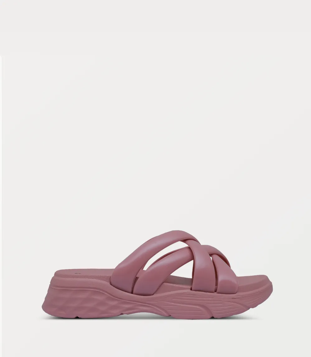 BW10276-PINK-Women Casual Slipper