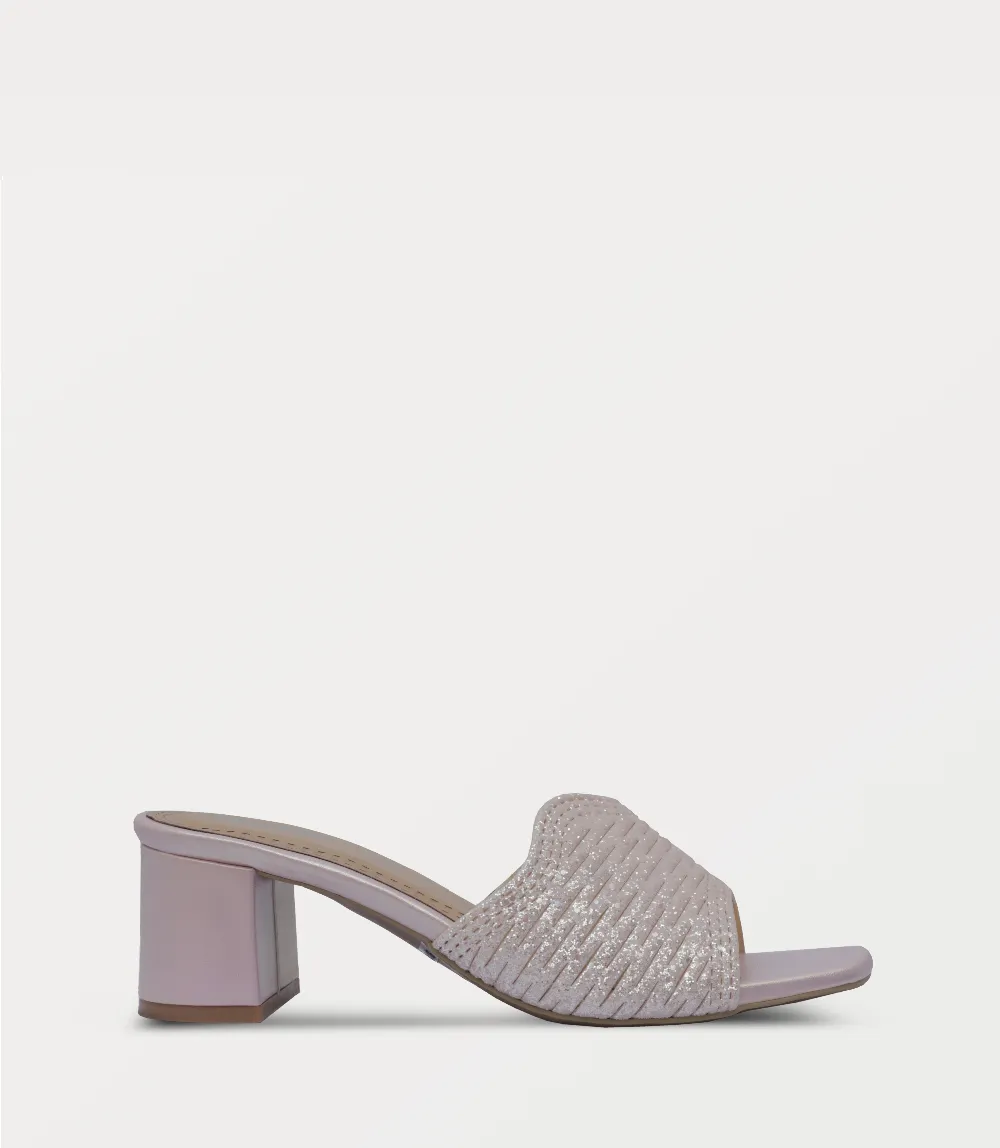 BW10287-PINK-Women Slipper Heel