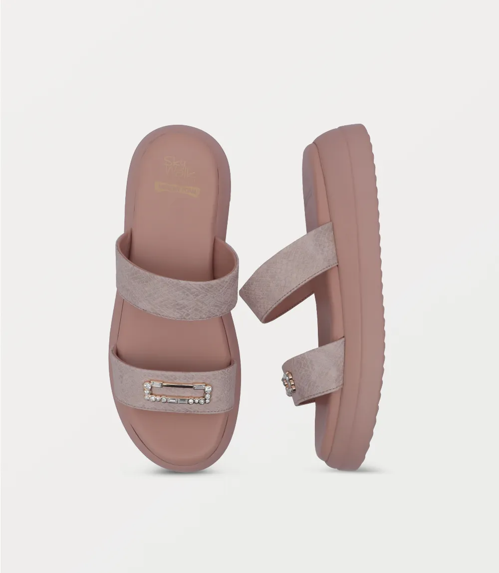 BW10335-PINK-Women Comfort Slipper