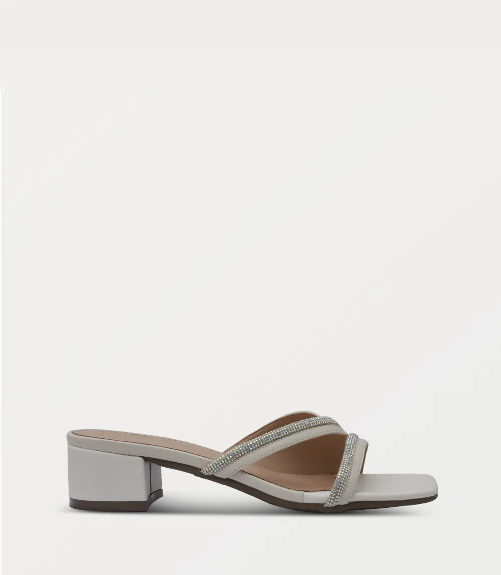 BW10395-IVORY-Women Slipper Heel