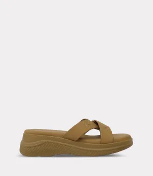BW10426-MUSTARD-Women Comfort Slipper