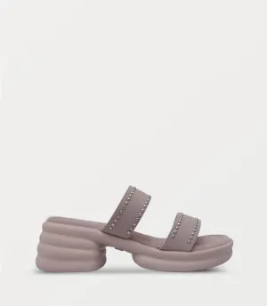 BW10467-LILAC-Women Platform Slipper