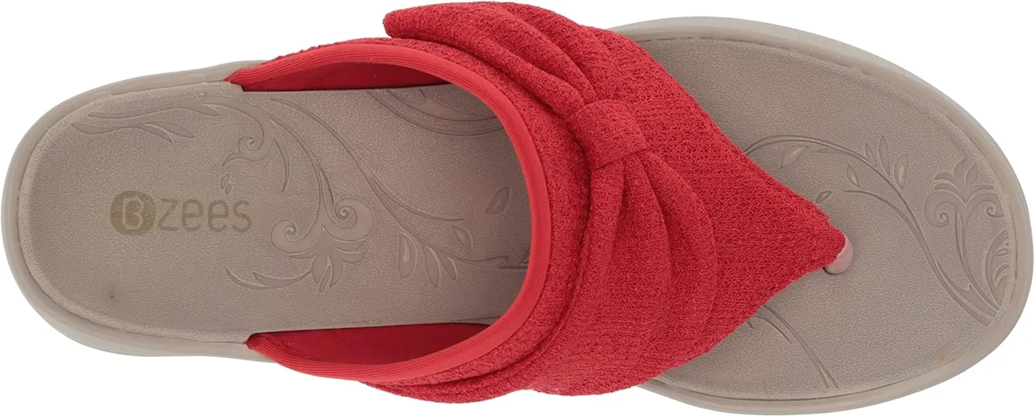 BZees Women's Dancing Queen Wedge Sandal