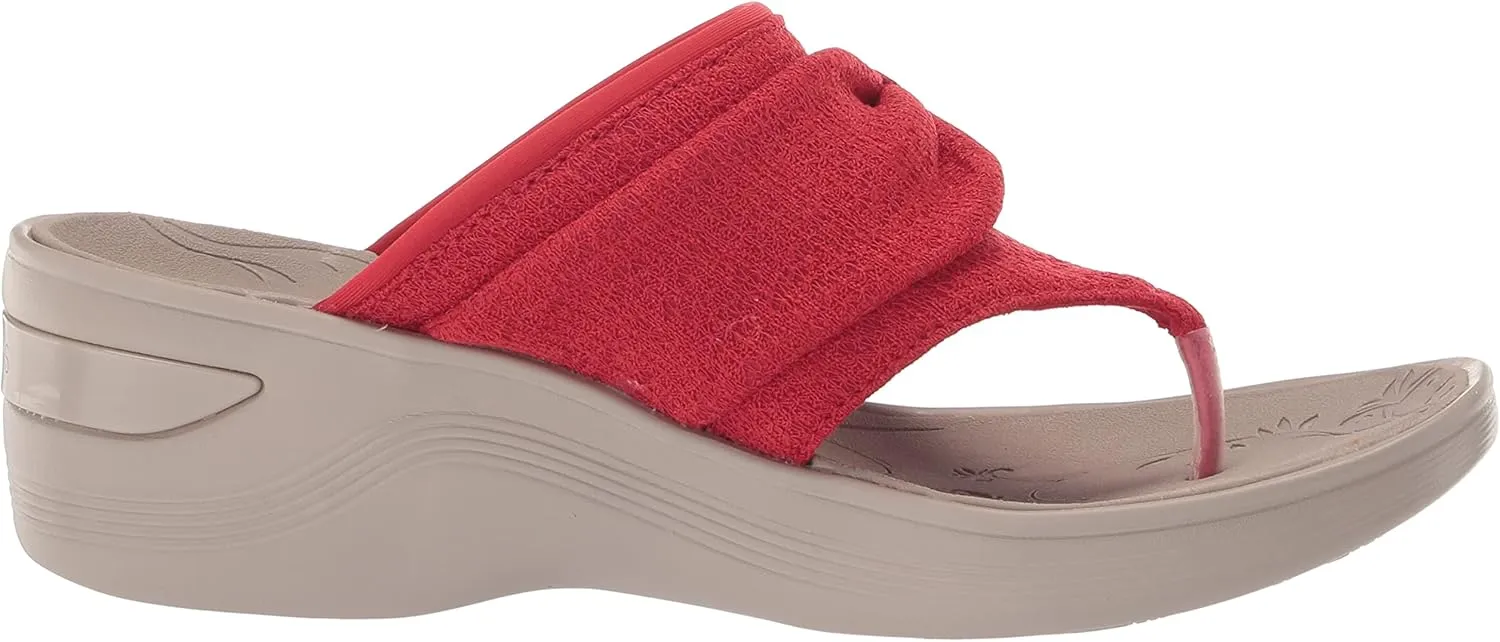 BZees Women's Dancing Queen Wedge Sandal
