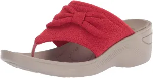 BZees Women's Dancing Queen Wedge Sandal