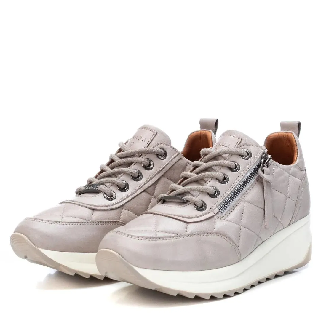 Carmela 68183 Ice Quilted Leather Sneaker