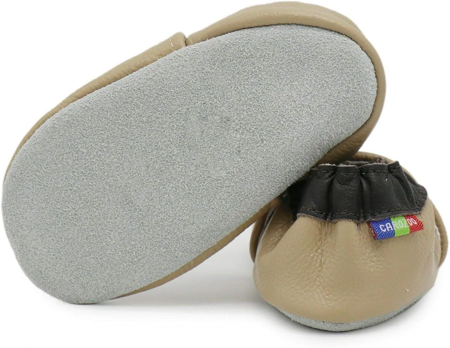 Carozoo Toddler Kids Unisex Slipper Animal Flower Soft Sole Leather Baby Shoes