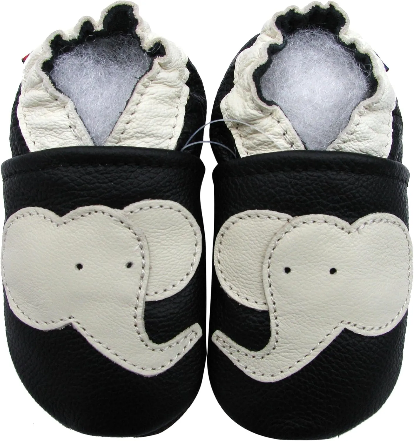 Carozoo Toddler Kids Unisex Slipper Animal Flower Soft Sole Leather Baby Shoes