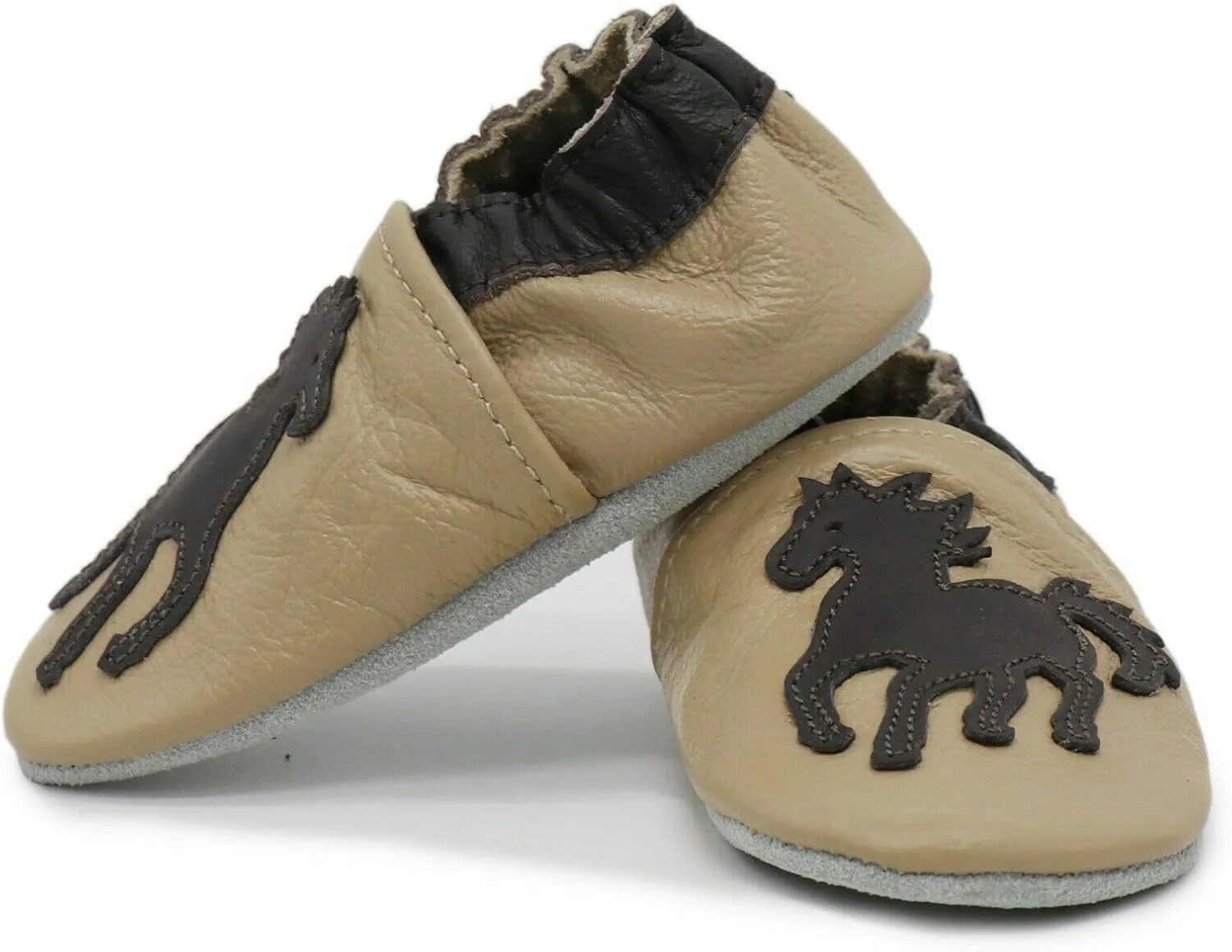 Carozoo Toddler Kids Unisex Slipper Animal Flower Soft Sole Leather Baby Shoes