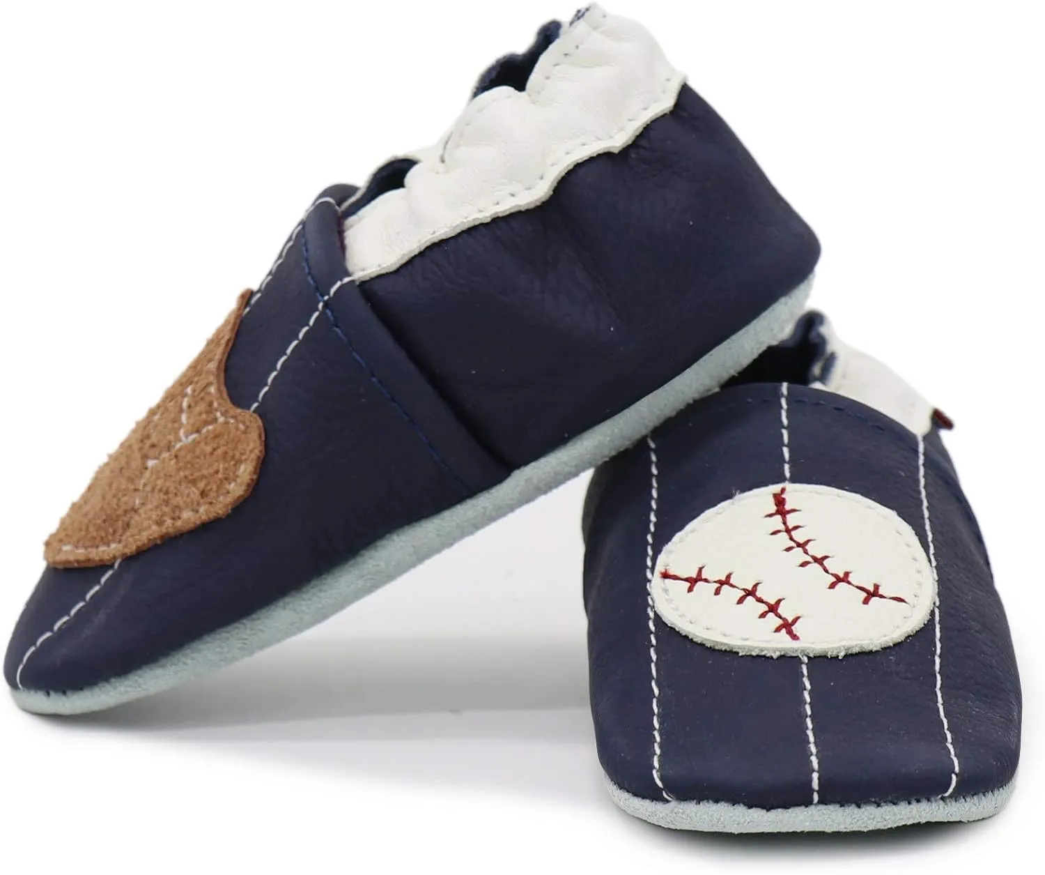 Carozoo Toddler Kids Unisex Slipper Animal Flower Soft Sole Leather Baby Shoes