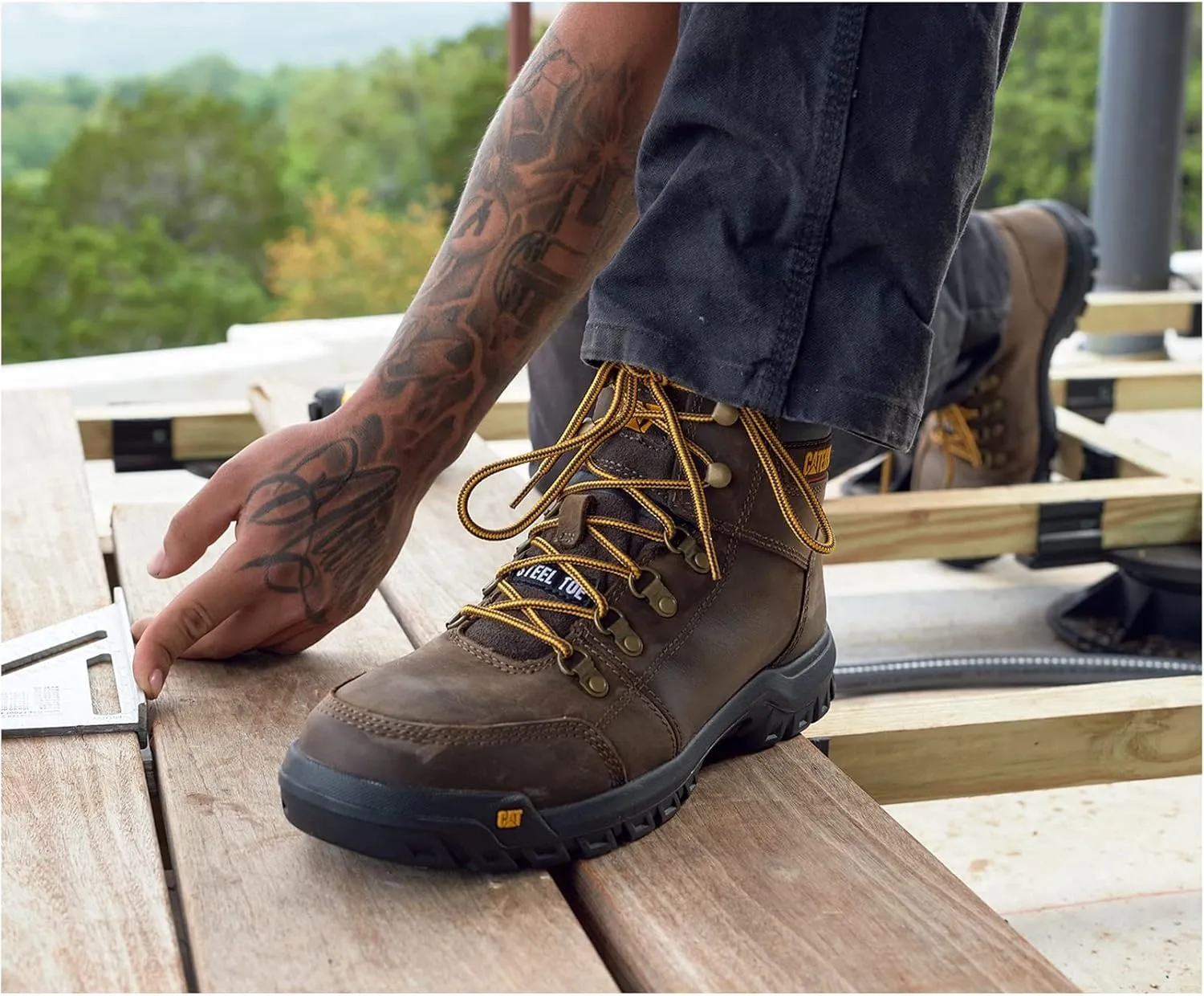 Cat Footwear Men's Outline St Work Boot