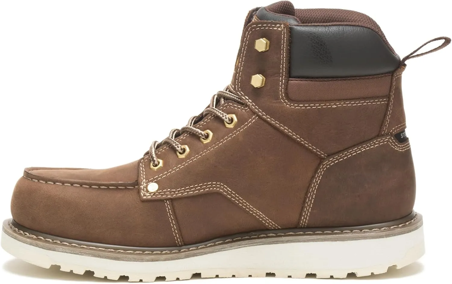 CAT Men's Calibrate Steel Toe Construction Boot