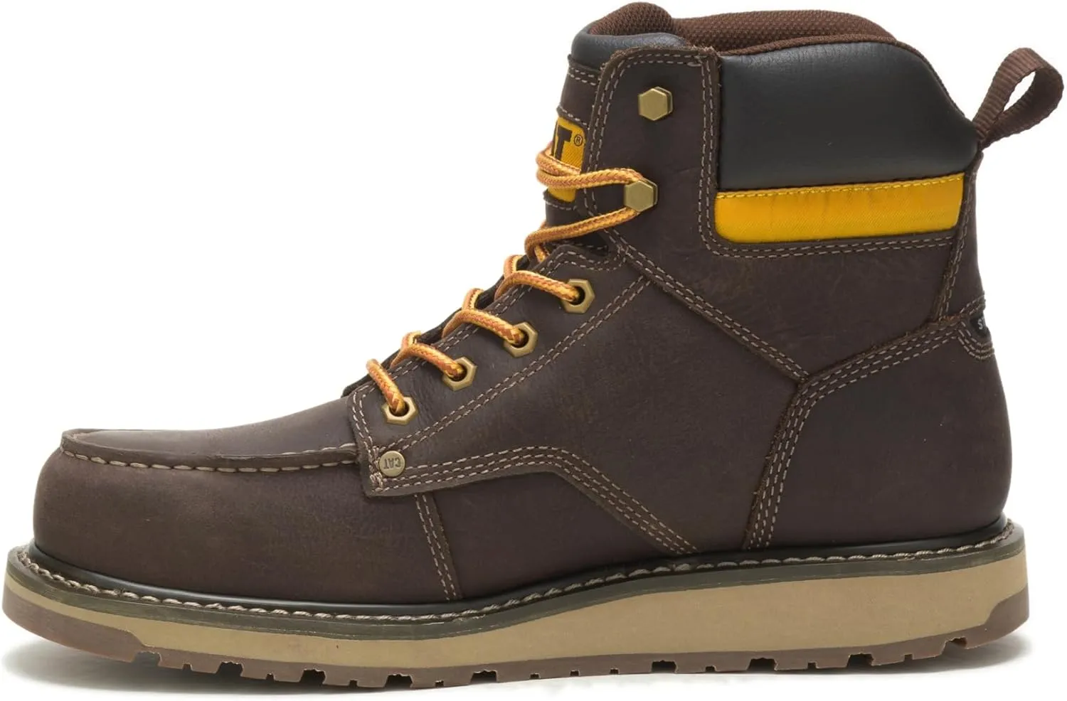 CAT Men's Calibrate Steel Toe Construction Boot
