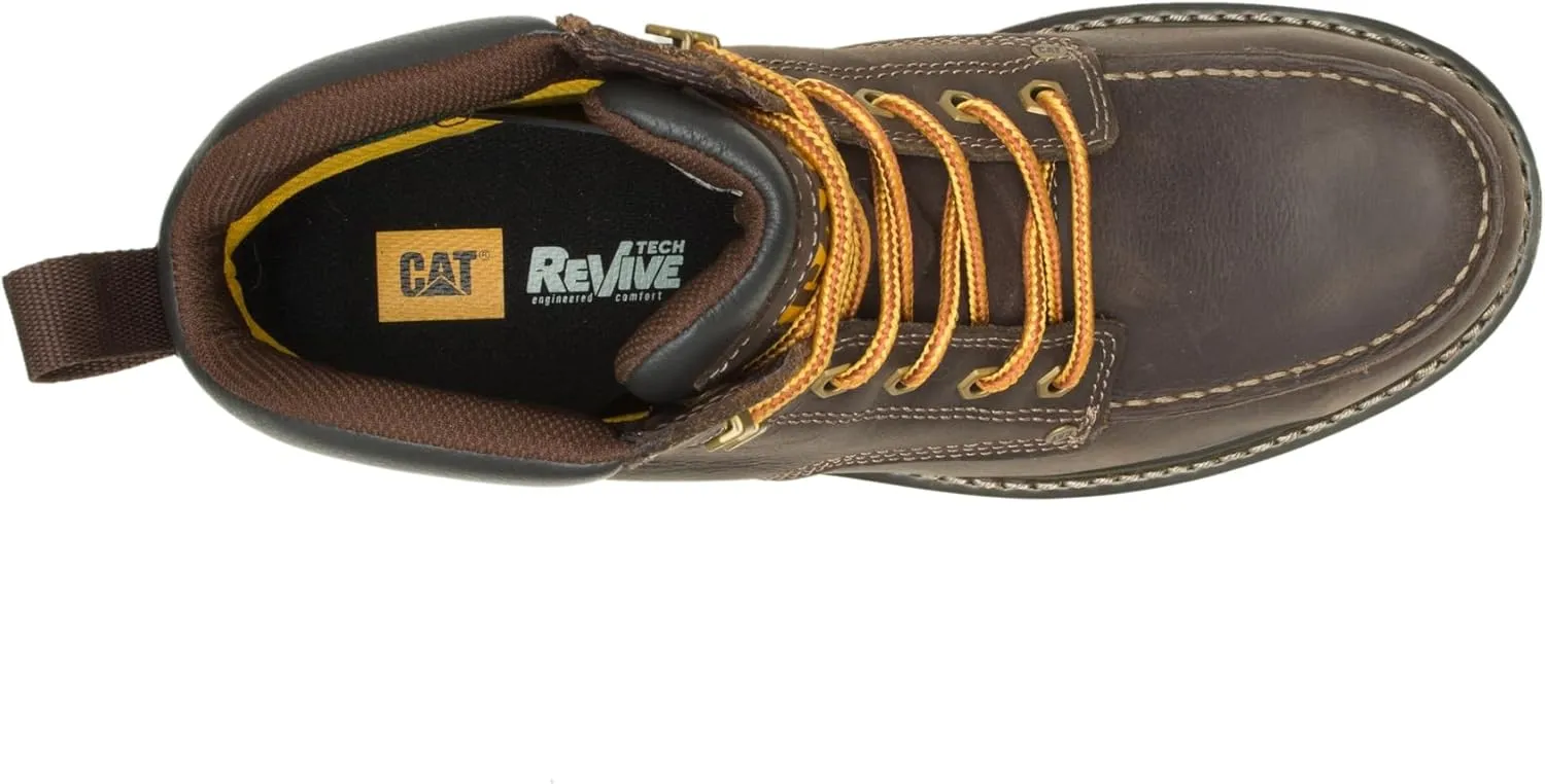 CAT Men's Calibrate Steel Toe Construction Boot