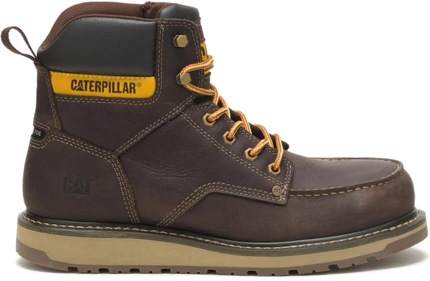 CAT Men's Calibrate Steel Toe Construction Boot