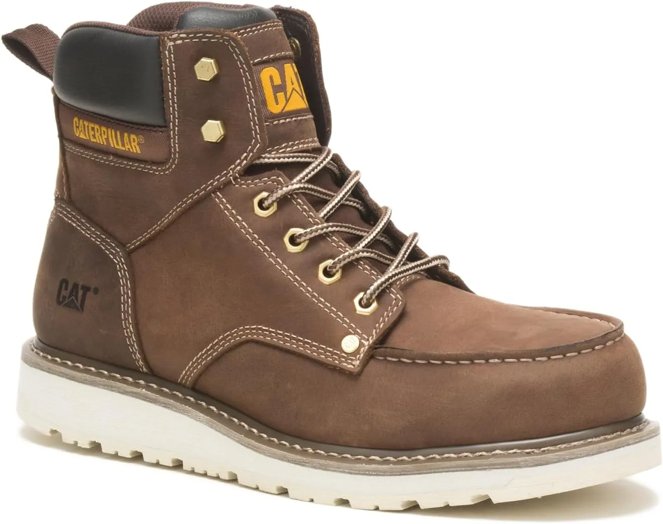 CAT Men's Calibrate Steel Toe Construction Boot