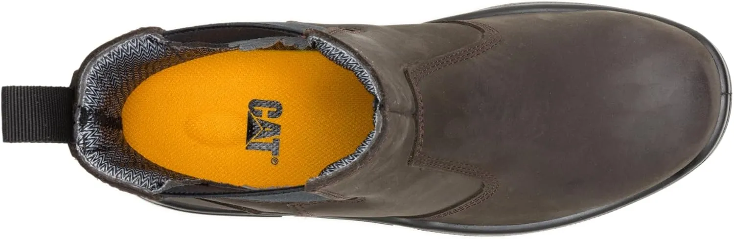 CAT Men's Striver Chelsea Steel Toe Waterproof Industrial Boot