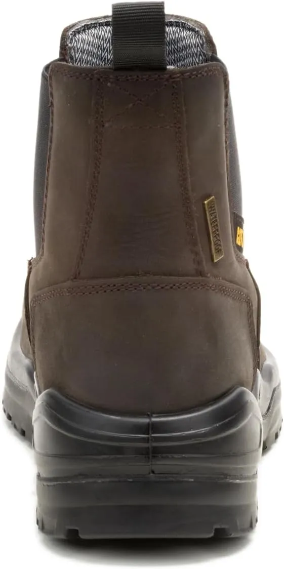 CAT Men's Striver Chelsea Steel Toe Waterproof Industrial Boot