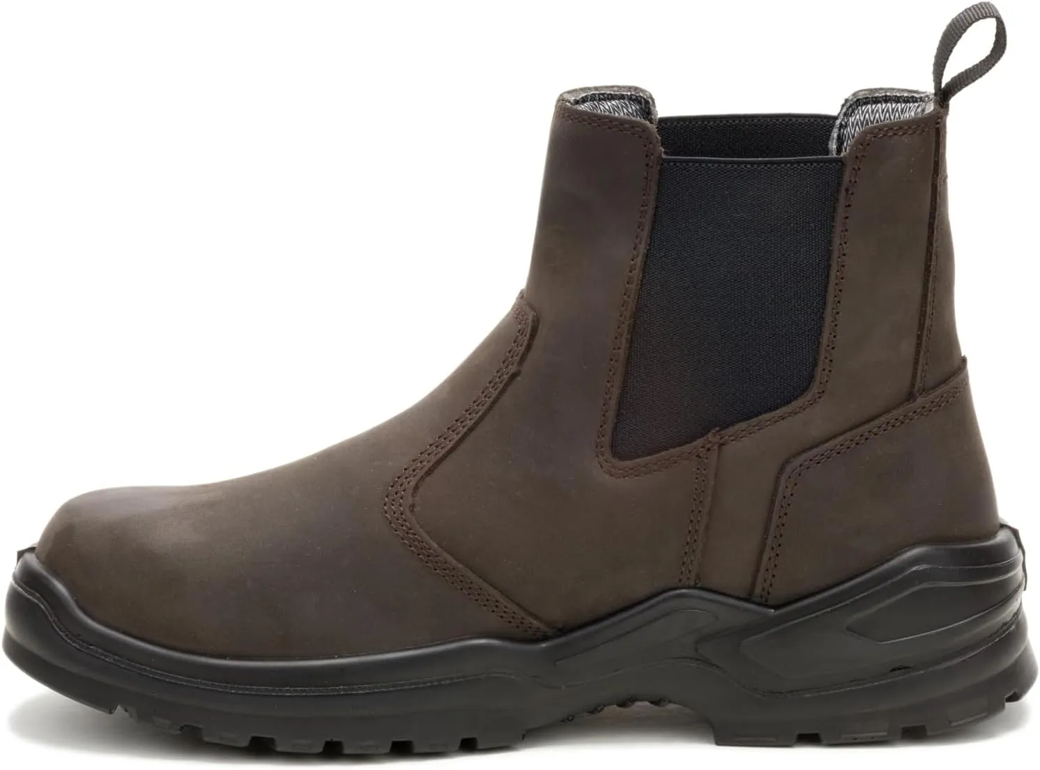 CAT Men's Striver Chelsea Steel Toe Waterproof Industrial Boot