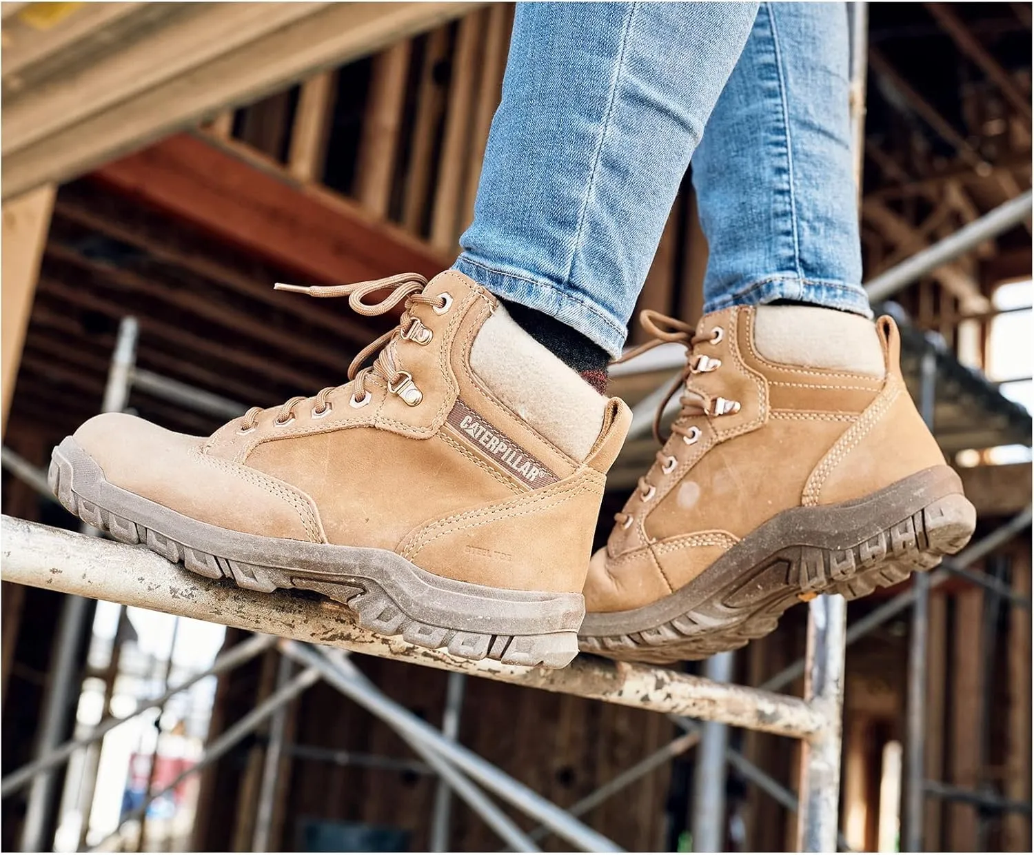 CAT Women's Tess Steel Toe Work Boot