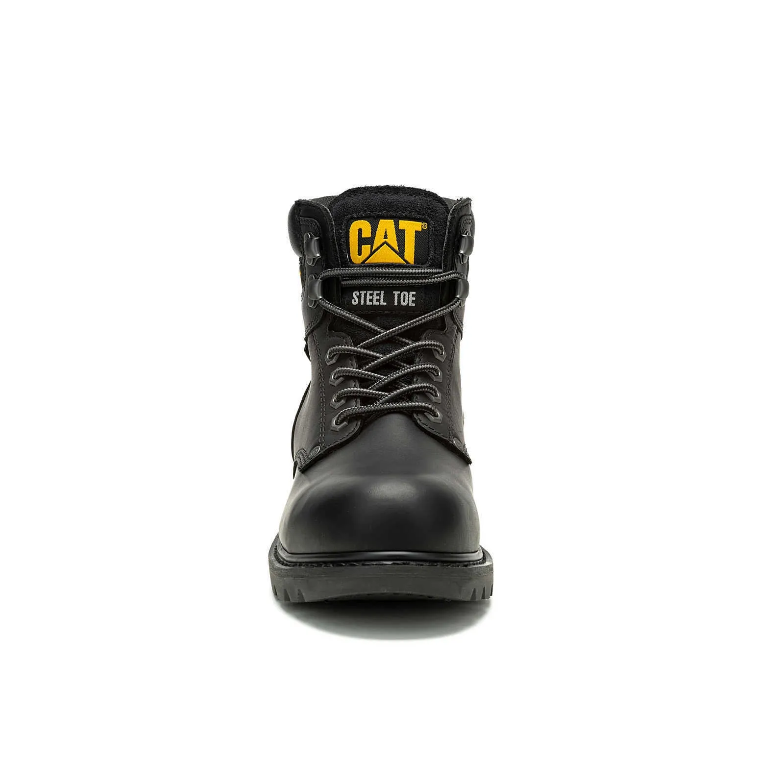 Caterpillar Men's Second Shift Waterproof Steel Toe Work Boot Black | Honey Reset