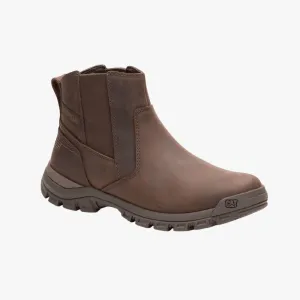 Caterpillar Mens Threshold Chelsea Boot Dark Brown