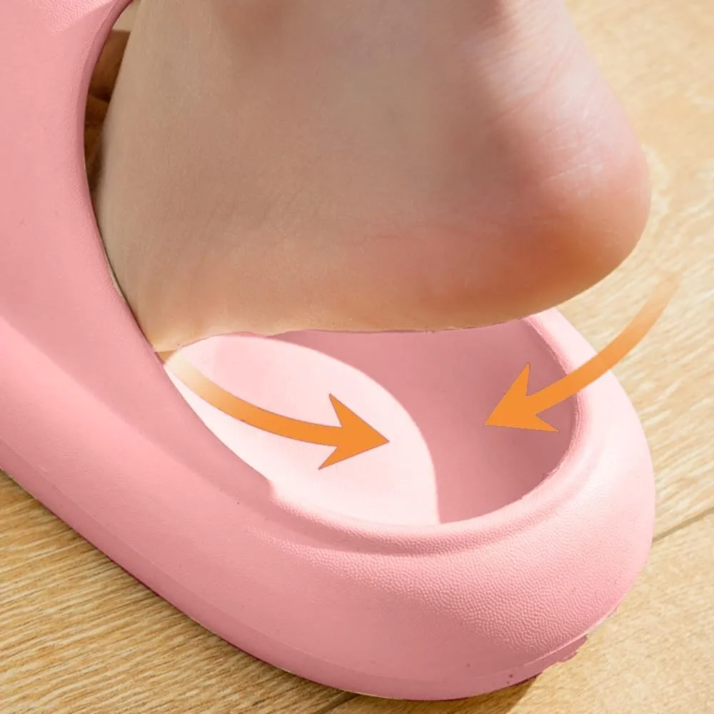 Cat's Claw Slippers EVA Bathroom Slippers Ladies Summer Outside Wear Home Indoor Thick Soles Non-slip Cute Couple