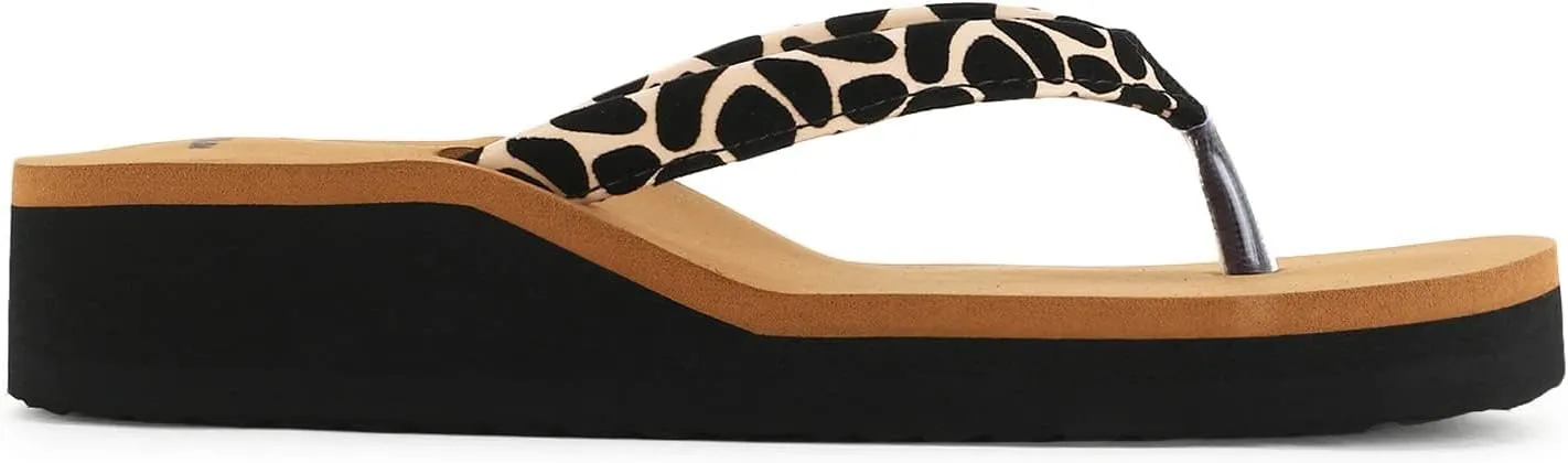 Cheeta Design Stylish Flipflop Slipper for Women and Girls