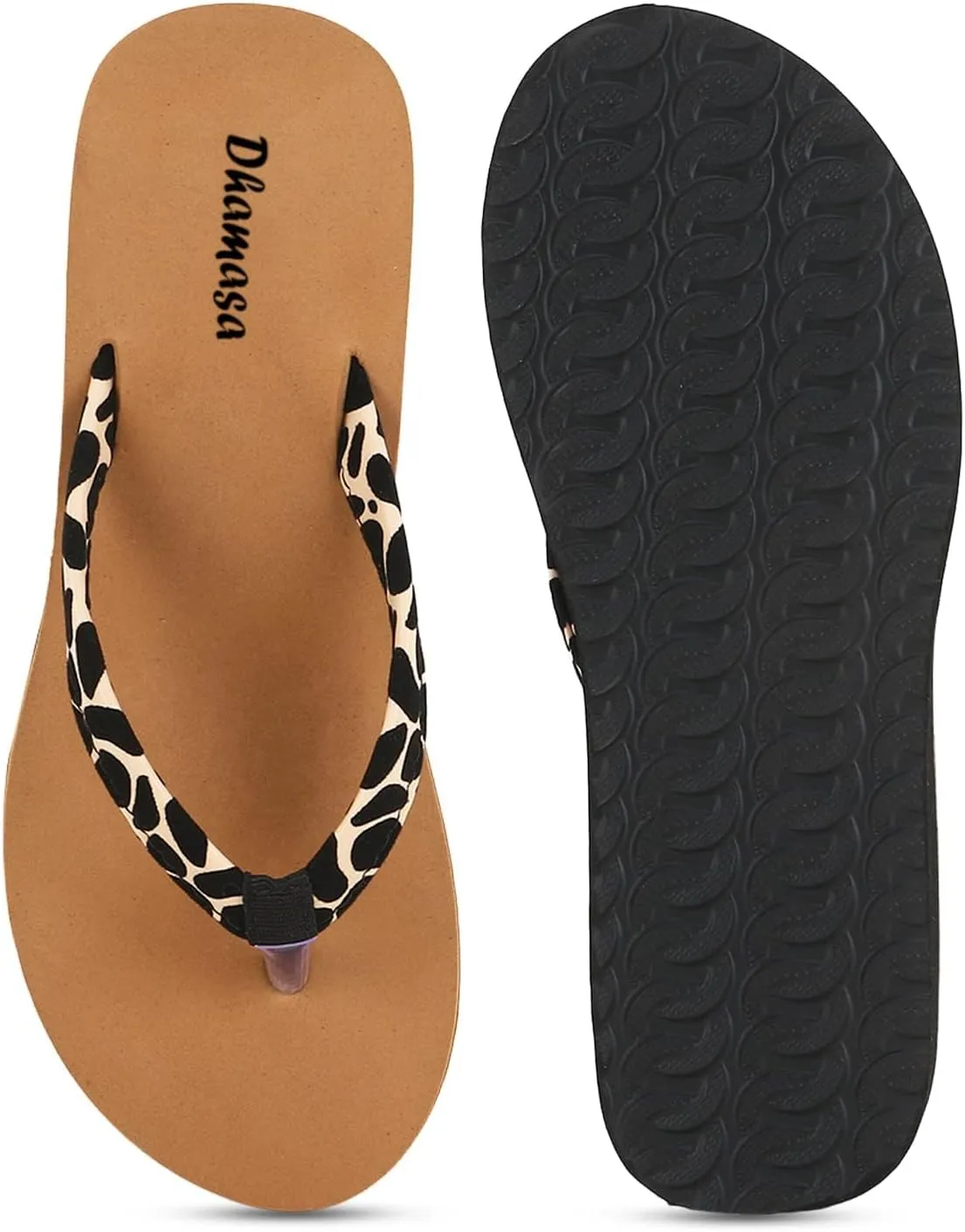 Cheeta Design Stylish Flipflop Slipper for Women and Girls
