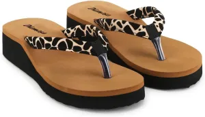 Cheeta Design Stylish Flipflop Slipper for Women and Girls