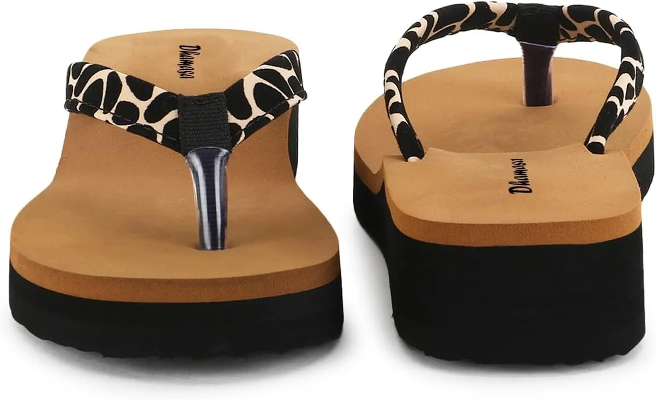 Cheeta Design Stylish Flipflop Slipper for Women and Girls