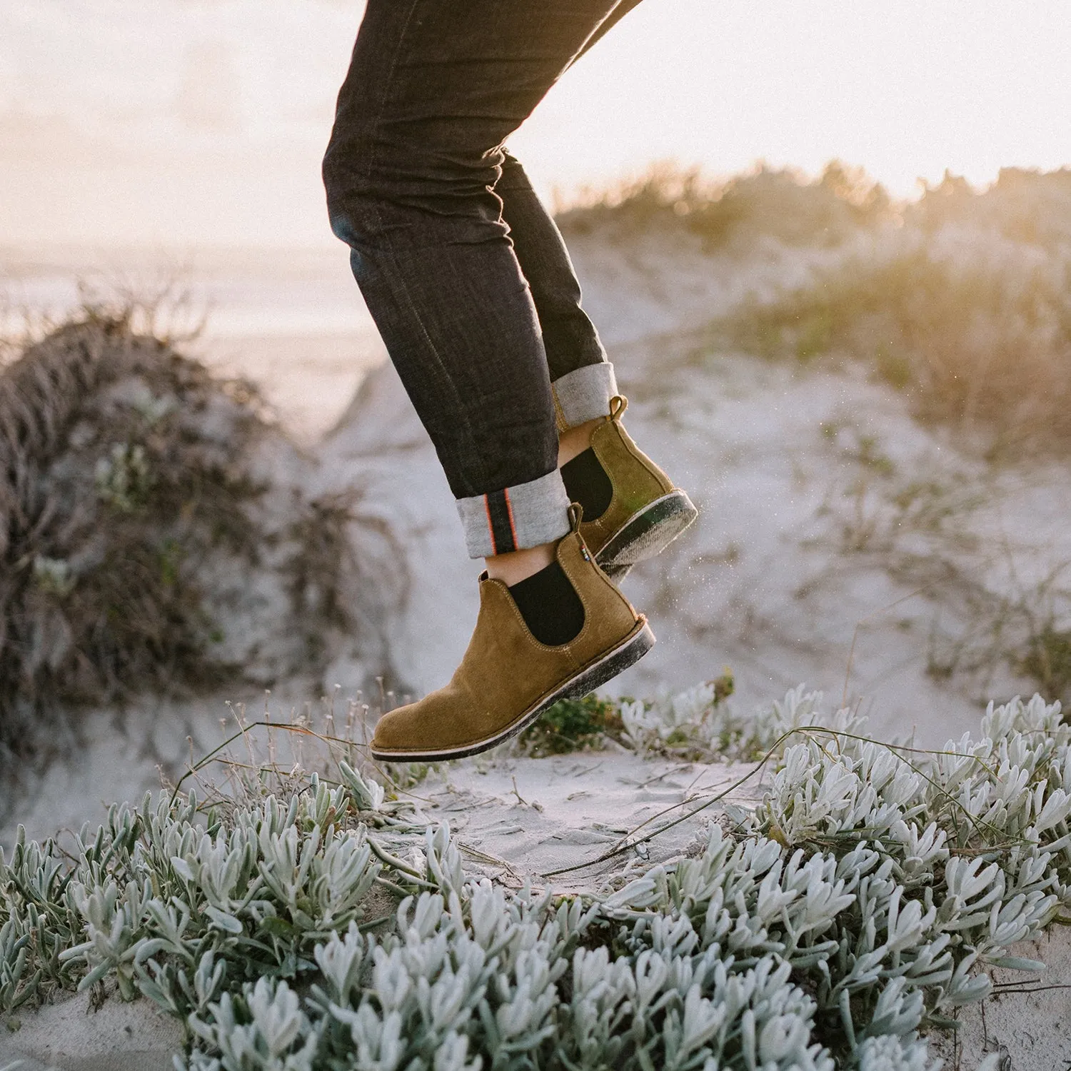 Chelsea Boot Safari (Black Sole)