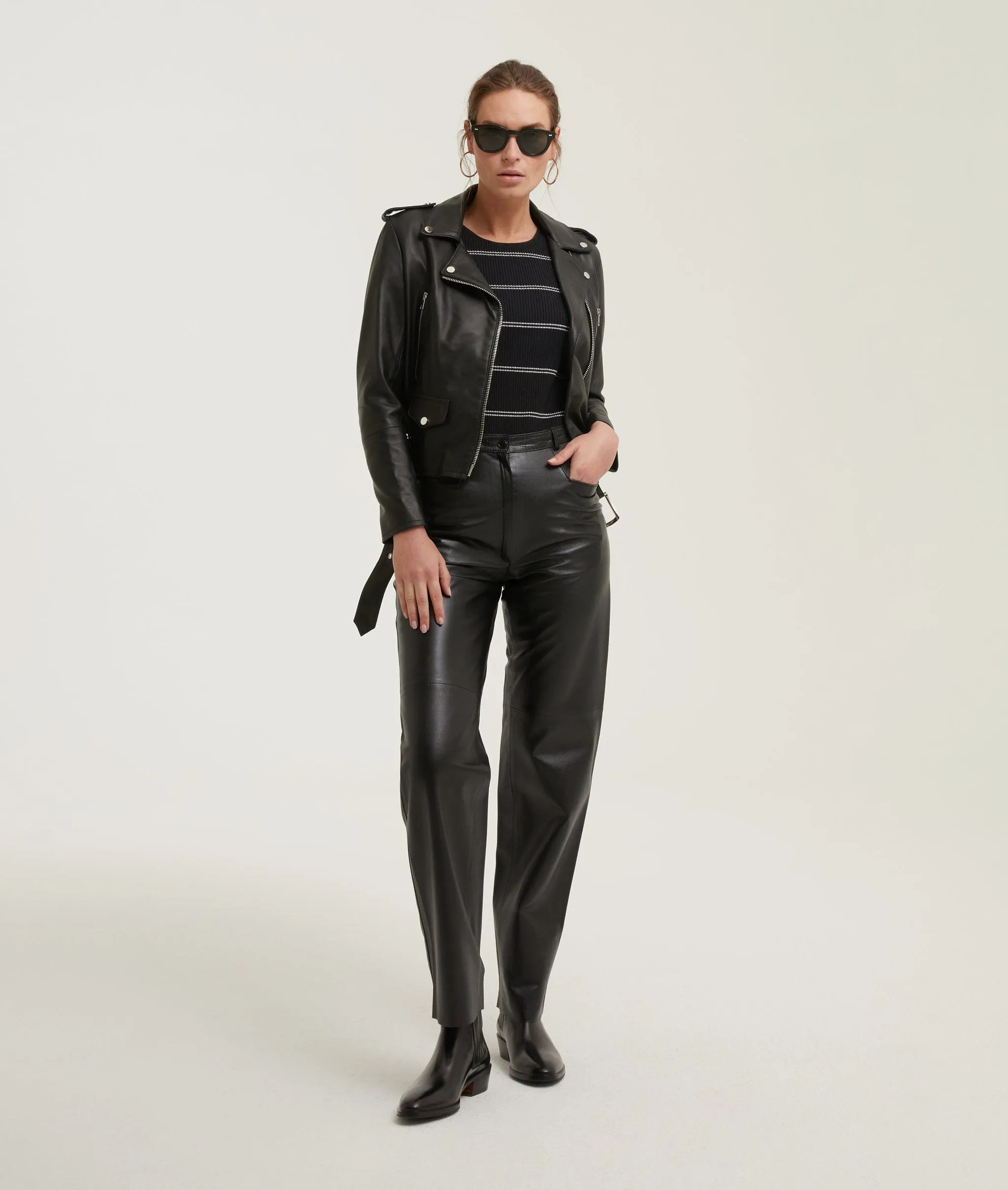 Chelsea Bootie in Calf Leather