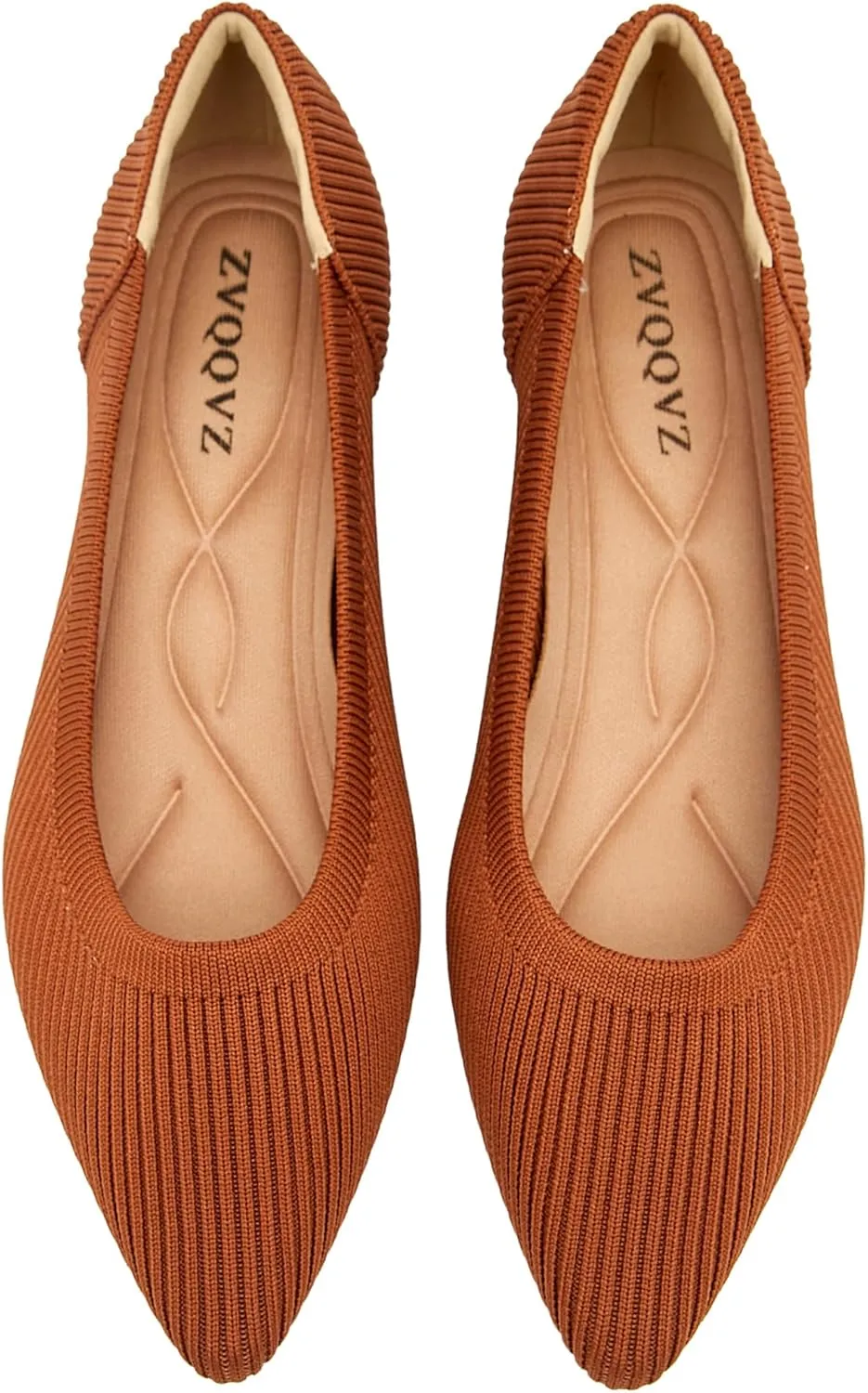 Chunky Heels for Women Knit Ballet Shoes Pointed Toe Low Heel Mesh Comfortable Block Pumps Dress Shoes