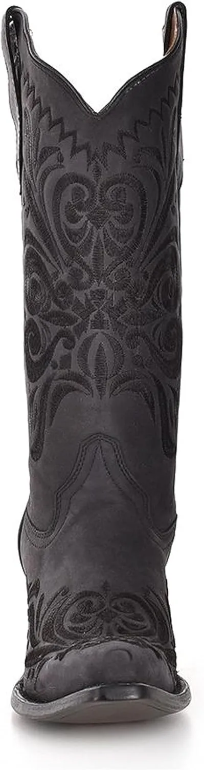 Circle G Women's Filigree Western Boot Snip Toe