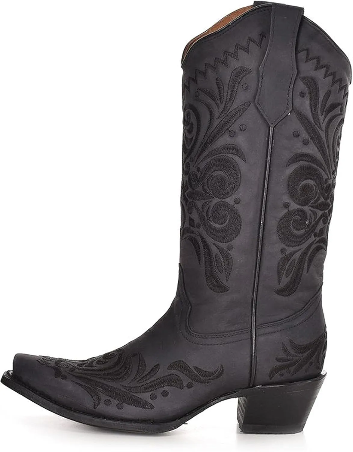 Circle G Women's Filigree Western Boot Snip Toe