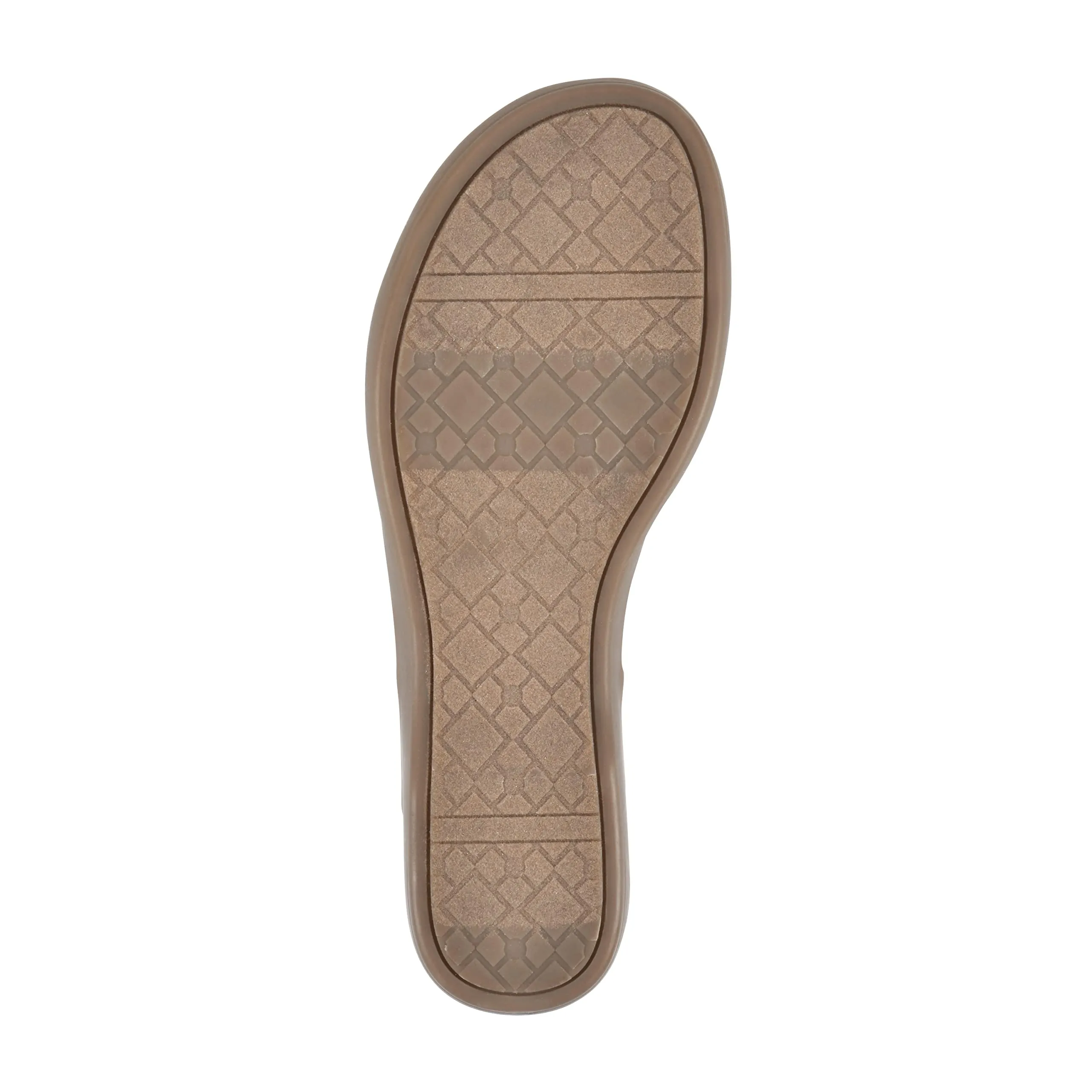CLIFFS BY WHITE MOUNTAIN Bumble Women's Thong Sandal, White/Snake/Patent, 9 M