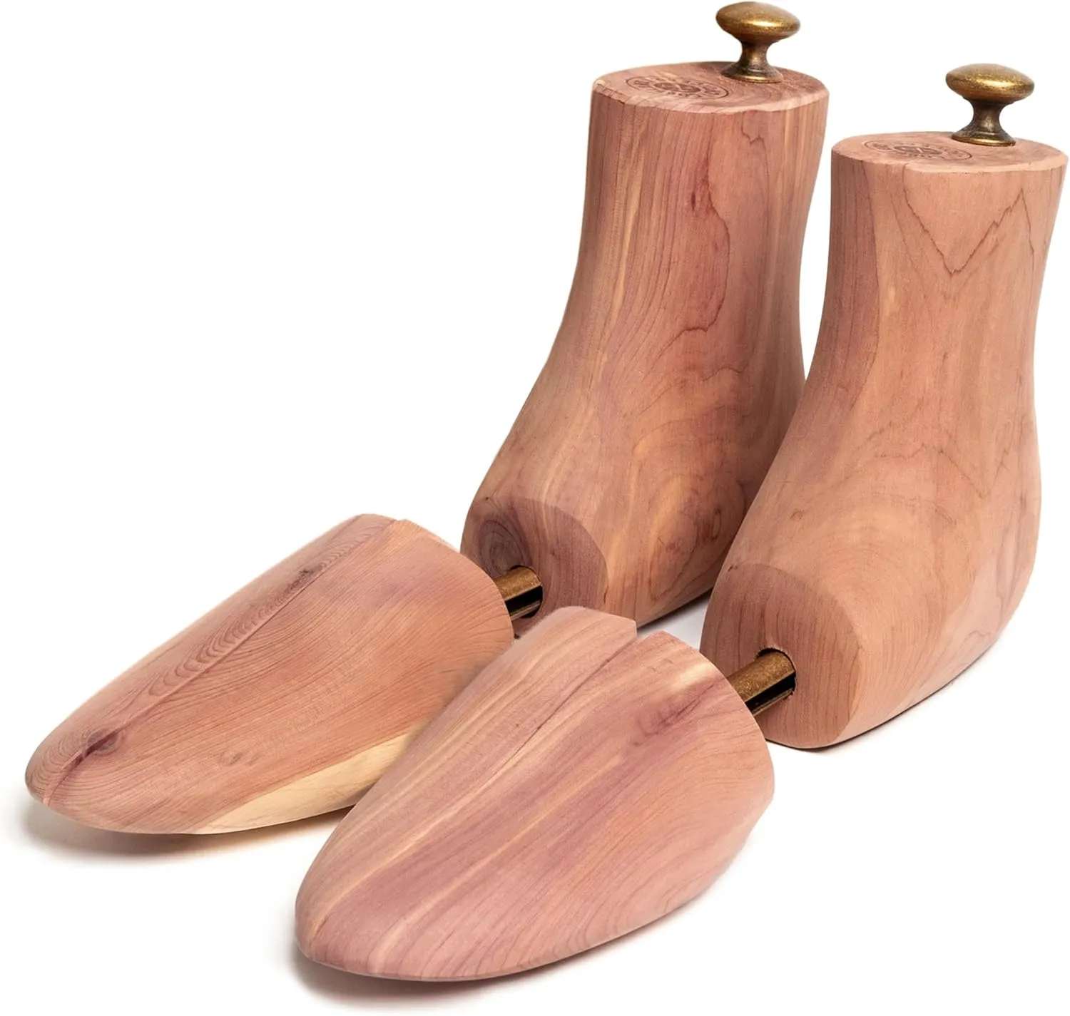 Cobbler's Choice Men's Cedar Boot Tree - All Natural Aromatic Cedar Wood - Premium Construction & Unbeatable Quality