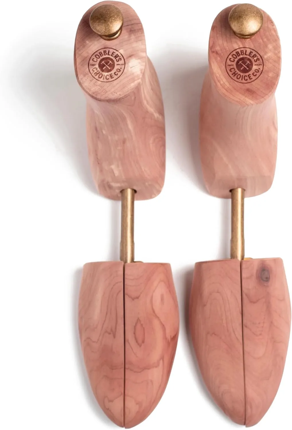 Cobbler's Choice Men's Cedar Boot Tree - All Natural Aromatic Cedar Wood - Premium Construction & Unbeatable Quality