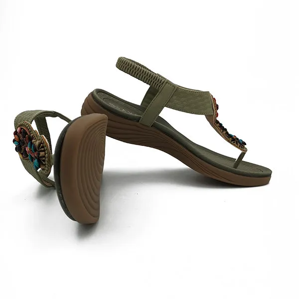 Comfort Elastic Back Strap Sandal - 0962