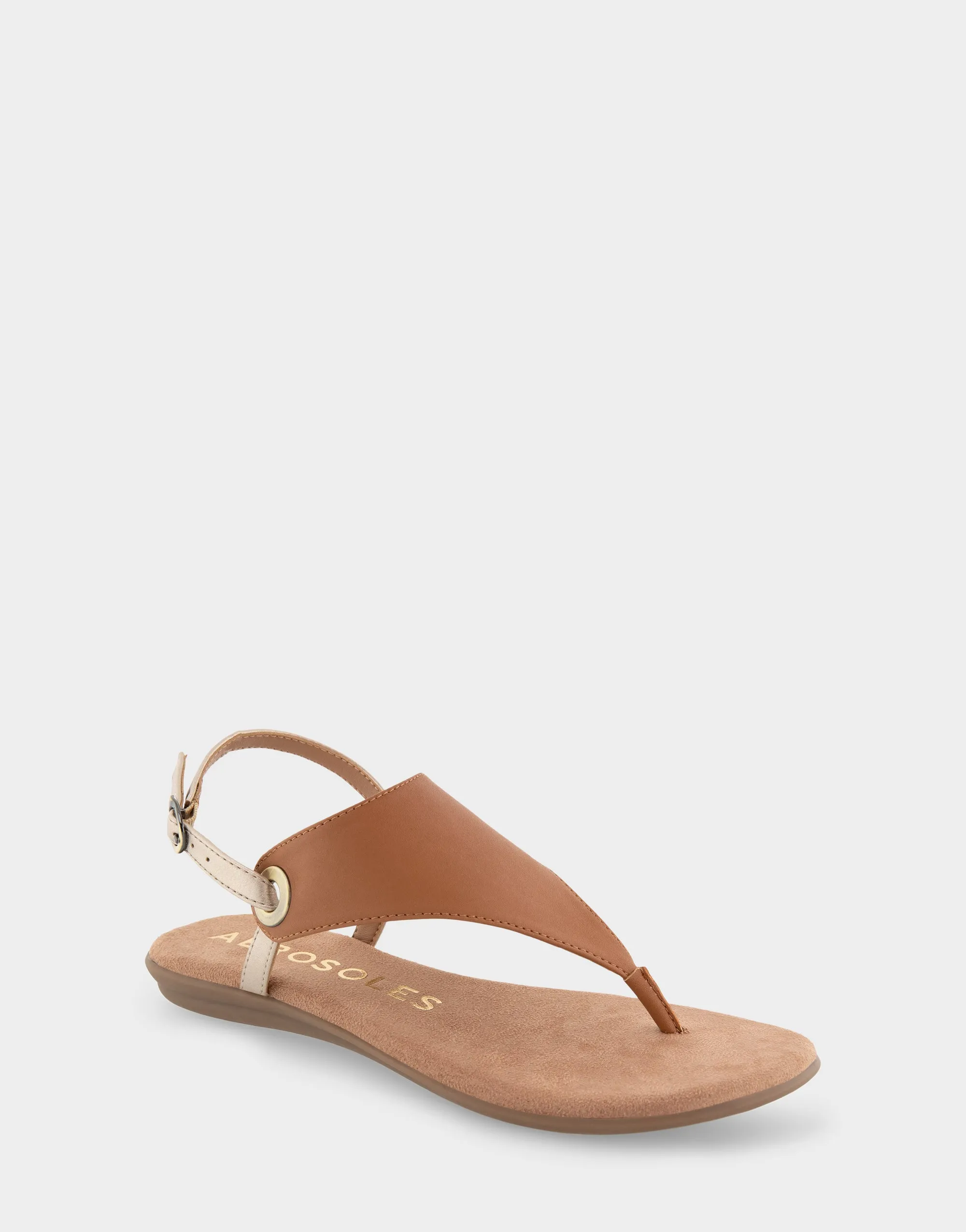 Conclusion Tan Combo Faux Leather
