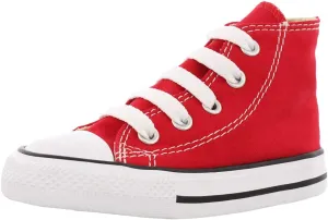 Converse All Star CT Infants Baby Toddlers Canvas Red/White 7j232 (9 M US)